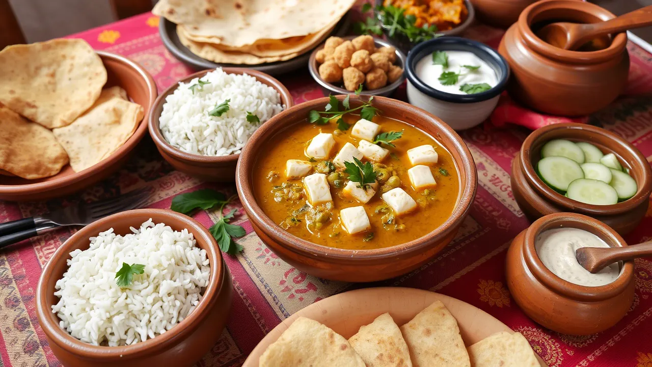 matar paneer recipe (4) matar paneer recipe